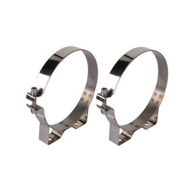 Clampo per tubi di alta pressione in metallo personalizzato con rivestimento e spessore da 0,5 mm a 25 mm