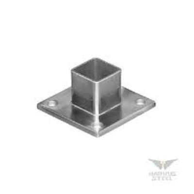 Progressive Stamping Floor Mount Base Plate personalizzato con acciaio e acciaio inossidabile