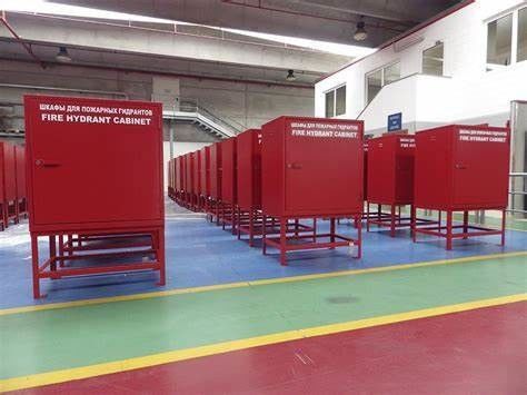 Casella di metallo di sicurezza per estintori d'incendio personalizzata per le situazioni di emergenza di incendio