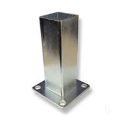 Piastra di base di montaggio del pavimento personalizzata per OEM ODM Stamping Parts Acciaio e acciaio inossidabile