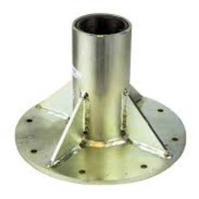 Materiale grezzo Piastra di base di montaggio del pavimento in ferro per la fabbricazione personalizzata in acciaio inossidabile
