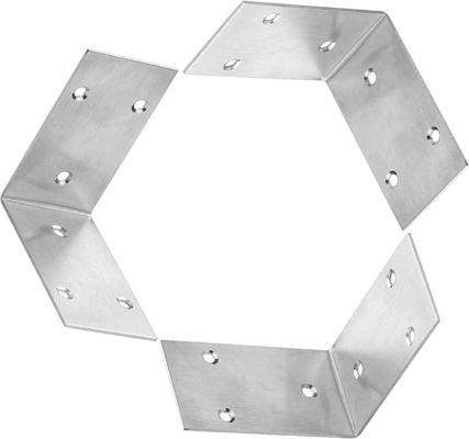 supporto metallico per rivestimento personalizzato per infrastrutture in acciaio galvanizzato o in cartone