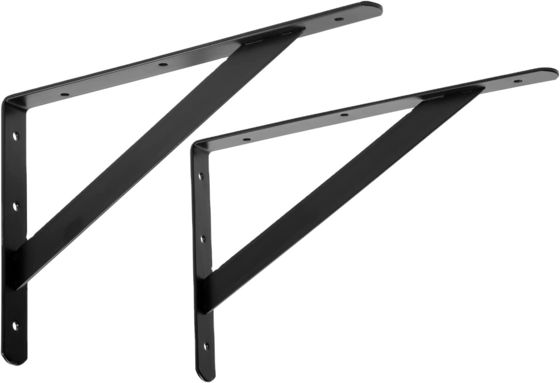 Supporto in acciaio inossidabile nero personalizzato con piccolo ordine accettabile da Nanfeng