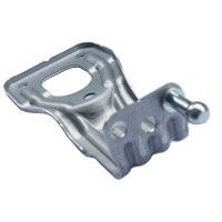 Bracket metallico per la connessione degli asciugamani, realizzato con processo di modellazione e altre strutture
