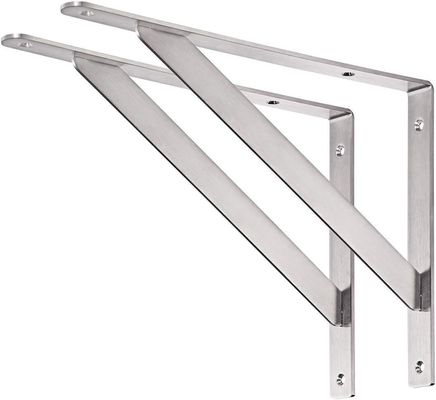 Bracket triangolare in acciaio inossidabile per il fissaggio di strutture metalliche personalizzate e campioni