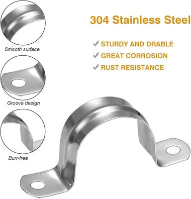 Acciaio inossidabile Custom Metal Buckle Tubo d'acqua Buckle Power Rivestito e duraturo
