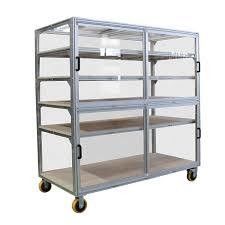 ISO9001 2008 Certificato rack di alluminio senza bulloni per magazzino e stoccaggio organizzato
