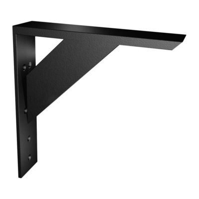 Bracket in acciaio al carbonio in colore naturale
