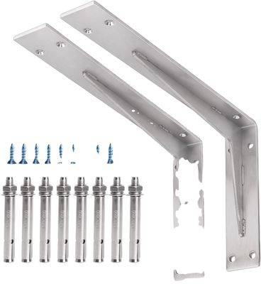 Personalizza diverse dimensioni di supporto in acciaio inossidabile a forma di L con altra struttura