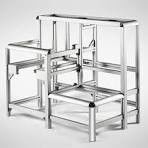 ISO9001 2008 Certificato rack per magazzino in alluminio senza bulloni per lo stoccaggio conveniente