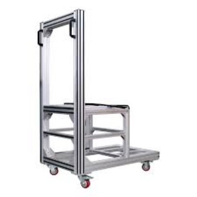 Scaffalatura di alluminio senza bulloni per l'immagazzinamento nell'industria elettrica e della comunicazione