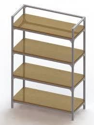 Rack per magazzino senza bulloni in alluminio a colori personalizzati per stoccaggio organizzato